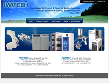 Tablet Screenshot of iwatech.com